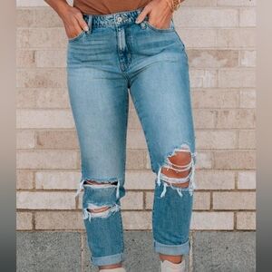 Kancan High Rise Mom Jeans